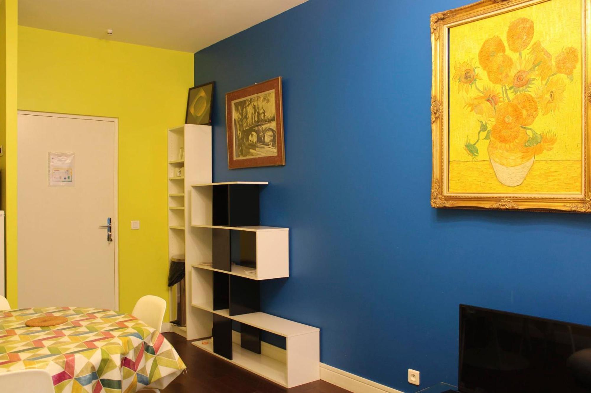 Colored Appt To Beaugrenelle Paris Exterior foto